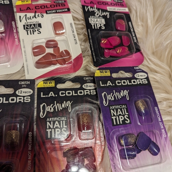 Lot of 30 L.A Colors Dashing artificial nails - Picture 5 of 6